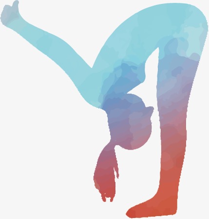 429x451 Yoga Silhouette, Watercolor, Fitness, Work Out Png And Vector
