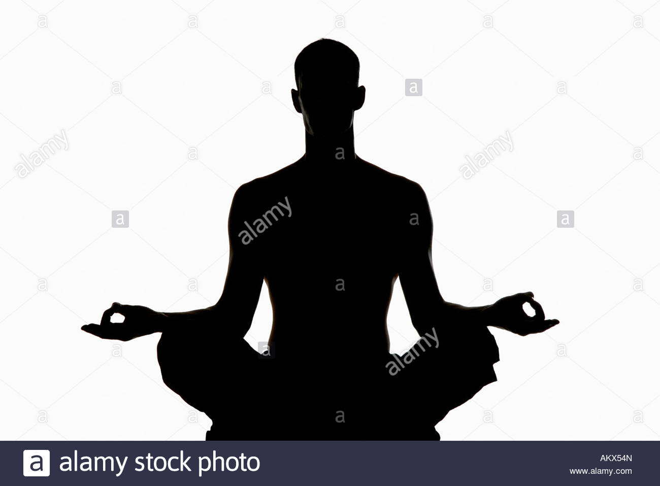 1300x956 Man Exercising Yoga, Silhouette Stock Photo 15085892