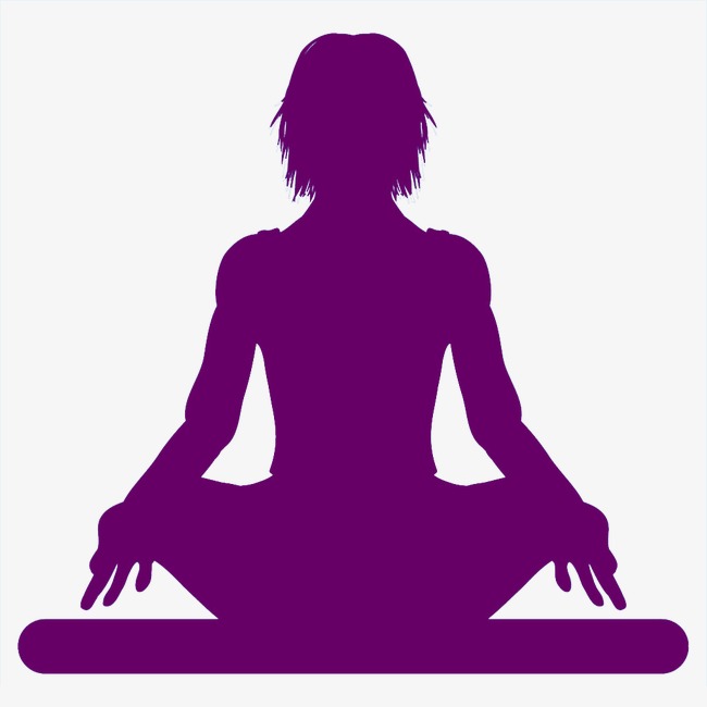 650x650 Yoga, Yoga Beauty, Purple, Meditate Png Image And Clipart For Free