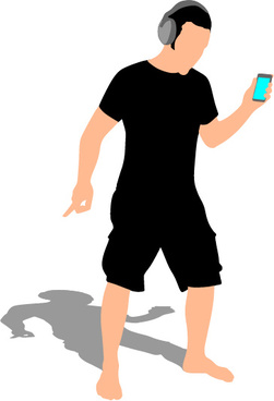 251x368 Young Man Silhouette Free Vector Download (8,128 Free Vector)