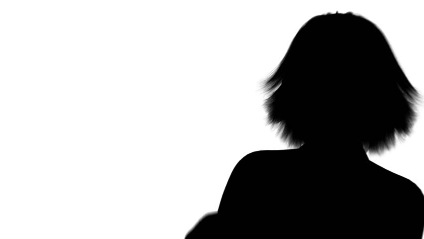 852x480 Woman Silhouette Free Video Clips