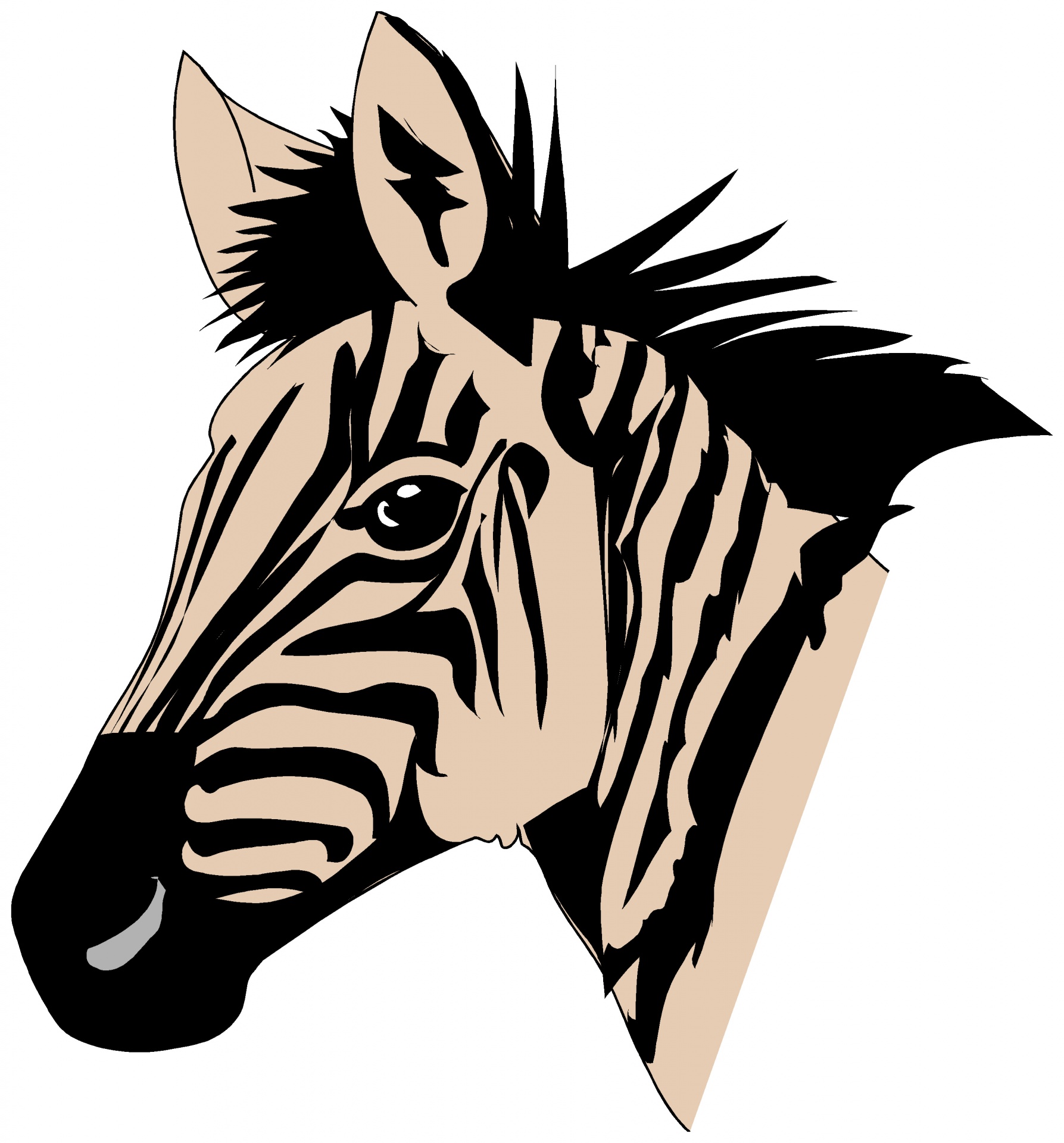 1787x1920 Silhouette Of An Animal Free Stock Photo