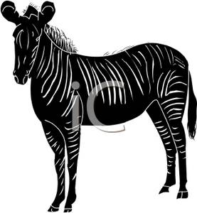 277x300 Zebra Silhouette