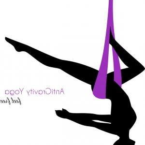 300x300 Yoga Woman Silhouette Lotus Flower With Zen Logo Vector Lazttweet