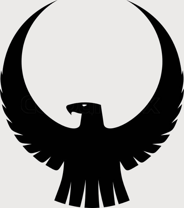 600x678 Eagle Silhouettes