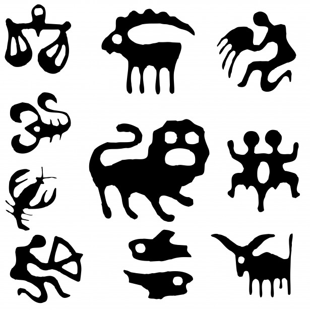615x615 Set Of Zodiac Signs Free Stock Photo