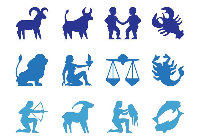 700x490 Zodiac Signs Silhouettes