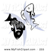 164x175 Royalty Free Silhouette Stock Fish Designs