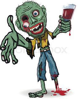 253x320 Zombie Hand Vector Background Stock Vector Colourbox