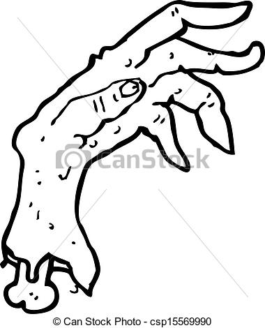380x470 Drawn Hand Zombie Many Interesting Cliparts