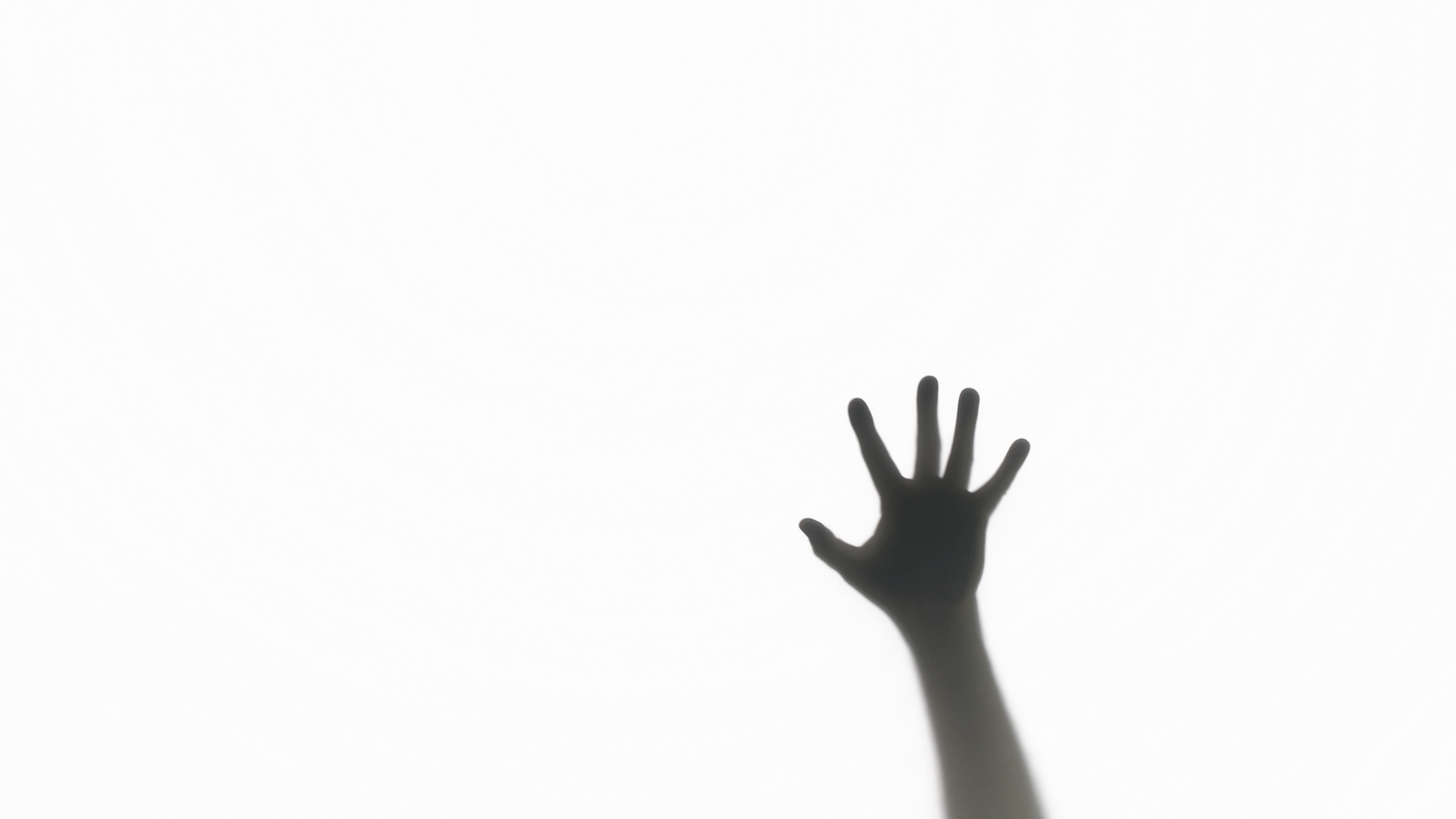3840x2160 Silhouette Of A Zombie ~ Video Clip