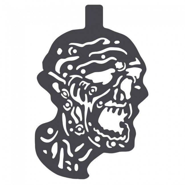 650x650 Zombie Magnetic Target Painting Stencil (Amazing Detail)