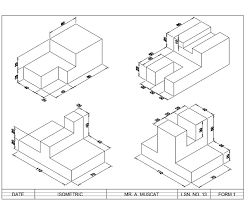 3 Views Of Isometric Drawing at GetDrawings | Free download