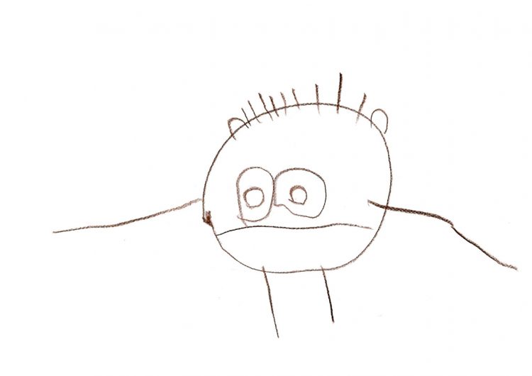 750x530 Collection Of 7 Year Old Drawing Of A Person High Quality