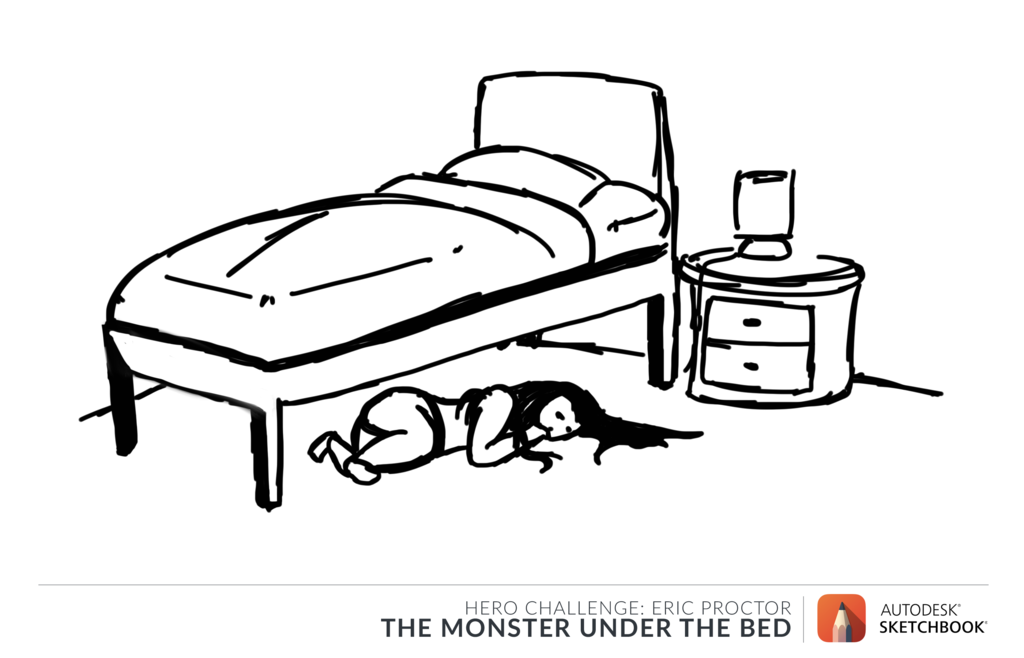 1024x658 Monster Under My Bed Hero Challenge By Fakeromons
