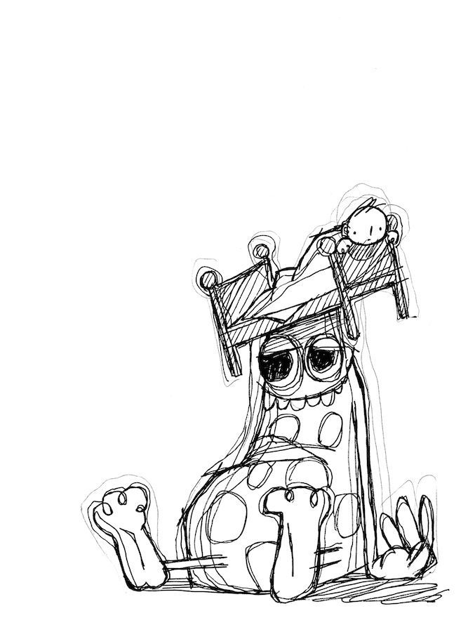 667x900 Monster Under The Bed. Monsters Under My