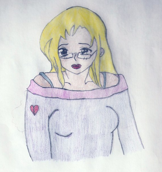 570x604 Please Teacher Drawing Girl By Celestinagrey