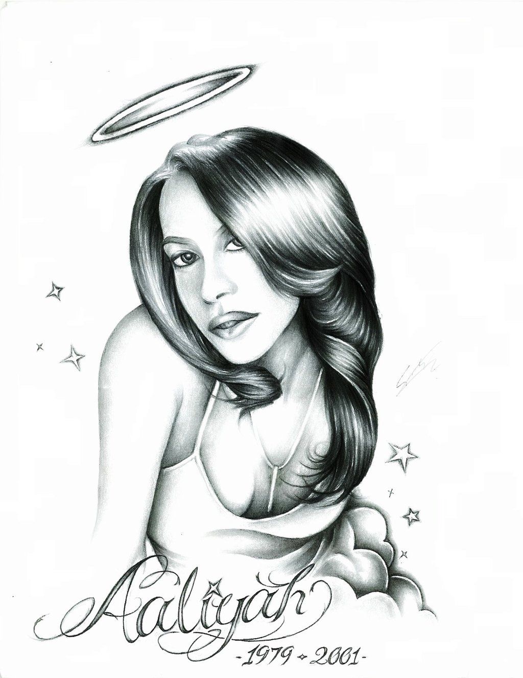 1024x1326 Aaliyah By Designsbyegesi Traditional Art Drawings Portraits