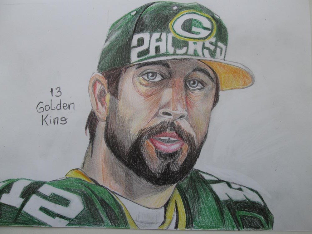 1000x750 How To Draw Aaron Rodgers!