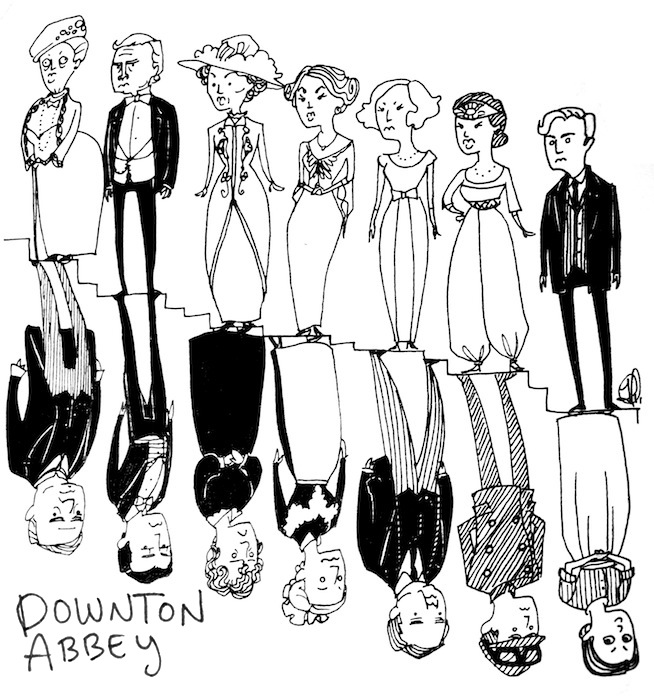 654x700 Downton Abbey By Cesca Specs