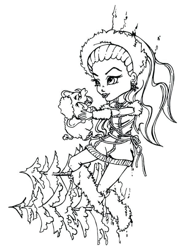 579x800 Monster High Color Pages Little Boy Coloring Page Colouring