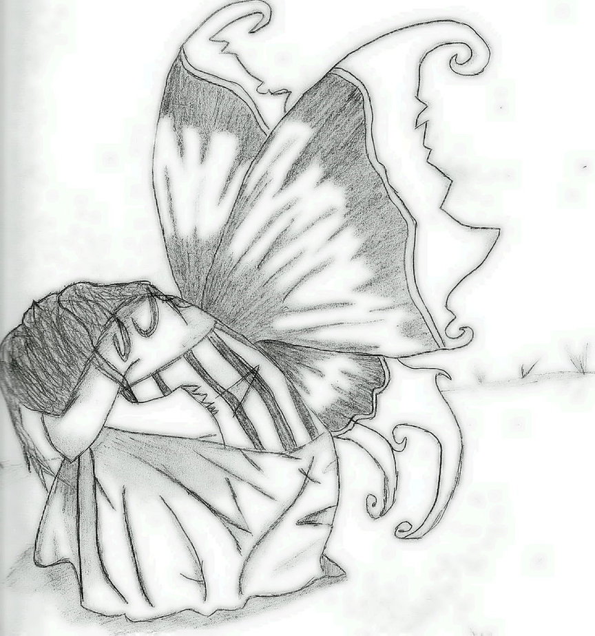 864x924 Sad Fairy By Abbey The Tiger