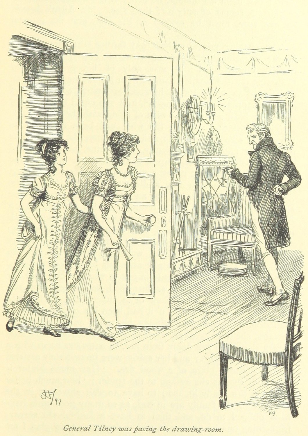 1060x1500 Jane Austen Northanger Abbey General Tilney Was Pacing