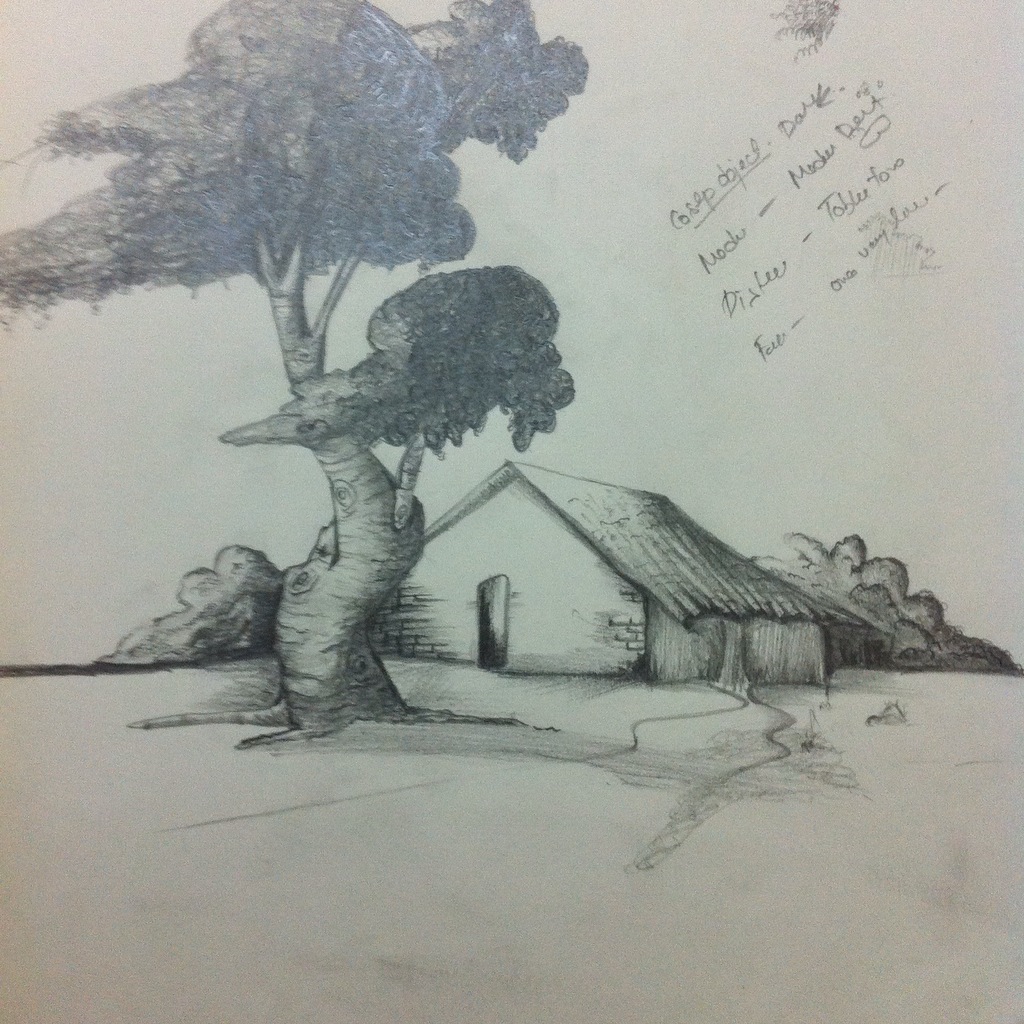 1024x1024 Pencil Shading My Life Is An Abstract Painting