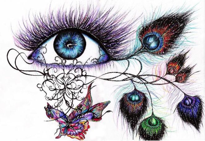 664x458 Peacock Eye By Serendair89