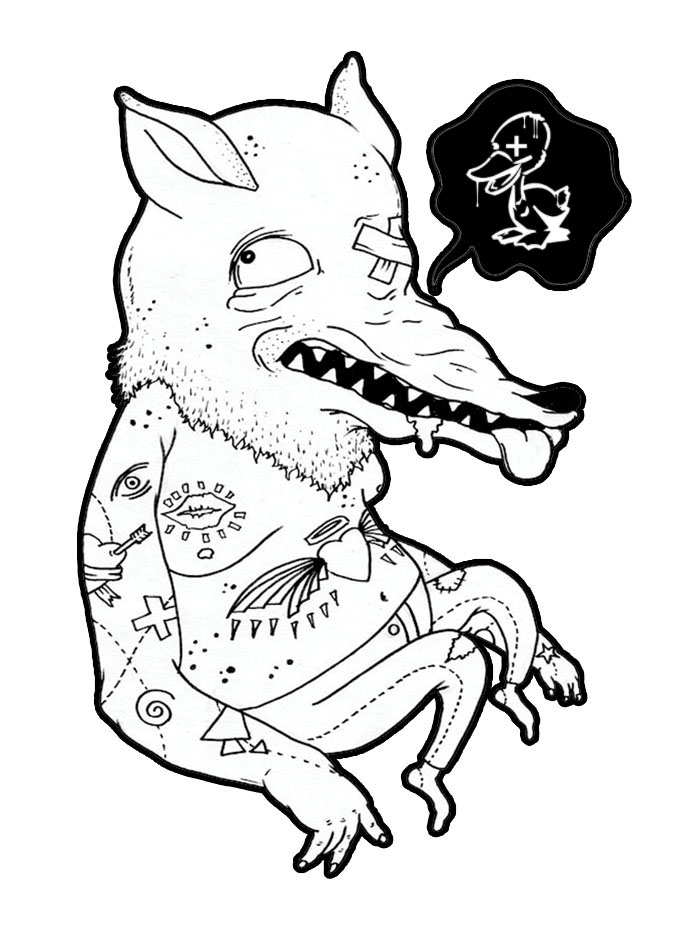 690x930 Fox Monster Design By Madarian