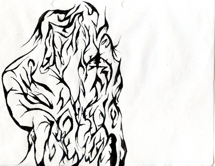 900x693 Abstract Artwork Drawing Pen By