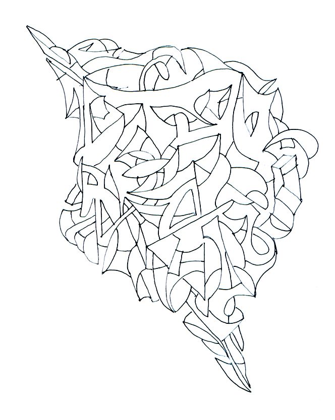 664x834 Vellaitamas Abstract Pen Drawings Art Skicc 1 By Vellaitamas