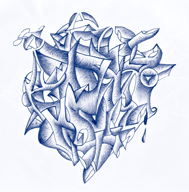 788x798 Vellaitamas Abstract Pen Drawings Art Tehetetlen By Vellaitamas