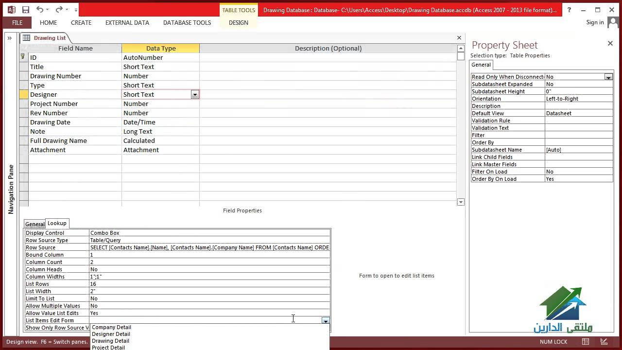 1280x720 1.3 Using Microsoft Access 2013 In Project Management