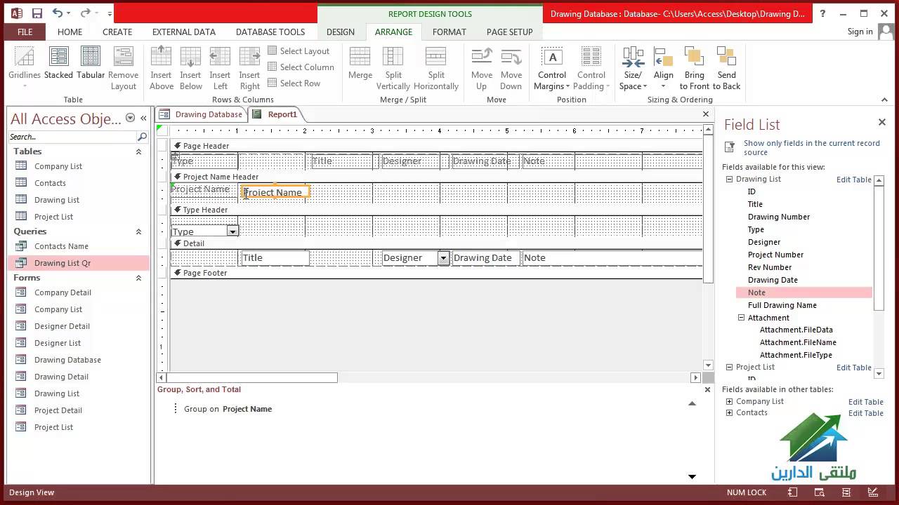 1280x720 1.4 Using Microsoft Access 2013 In Project Management