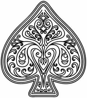 300x338 172 Best The Ace Of Spades Images On Decks, Game Cards