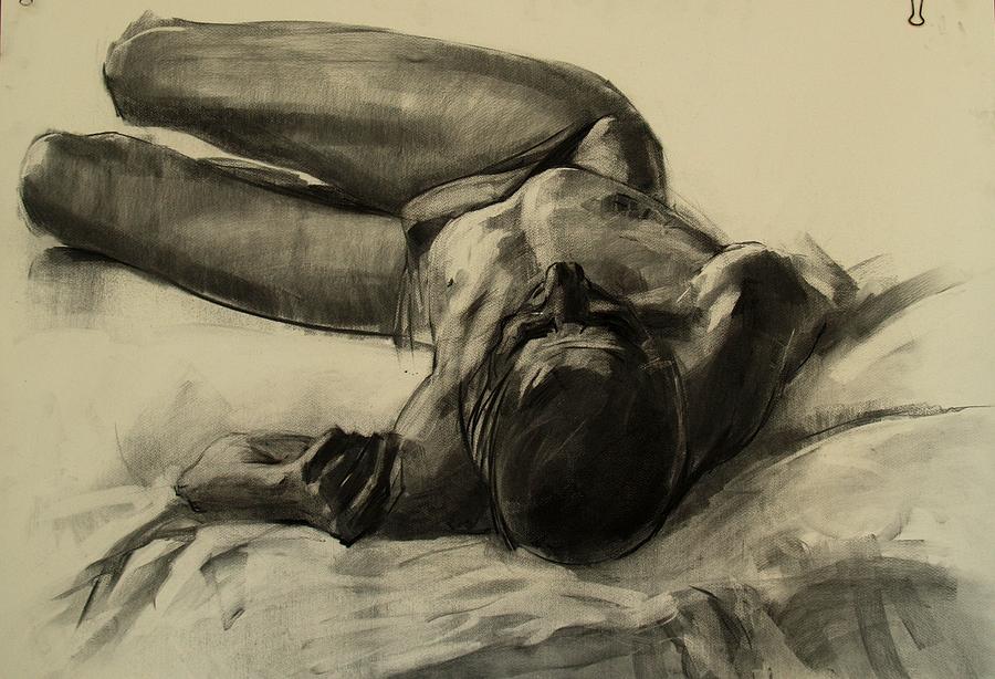900x614 Act Drawing By Lyubov Rasic