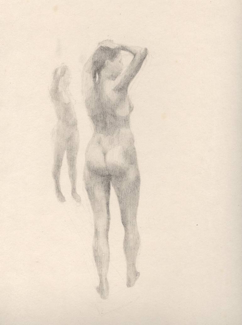 770x1035 Saatchi Art Act Drawing By Radka Badzevich