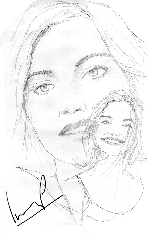 648x1000 Drawing Imogen Poots Chicanepictures