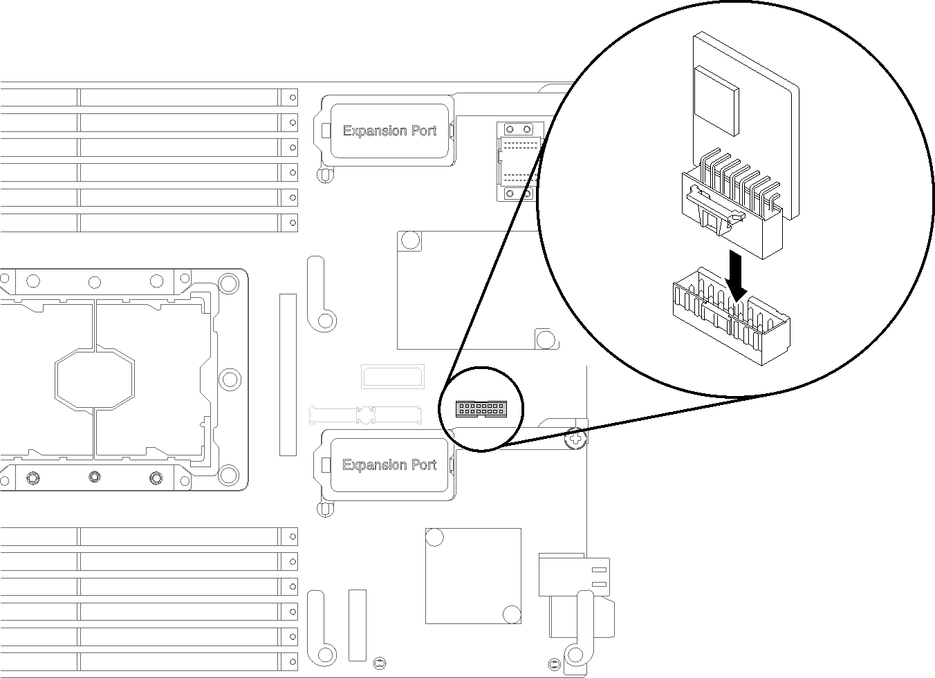 1352x981 Install The Tcmtpm Adapter Thinksystem Sn550