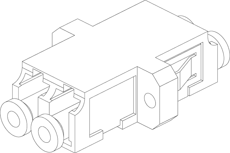 750x500 Other Accessories Lc Optic Fibre Adapter