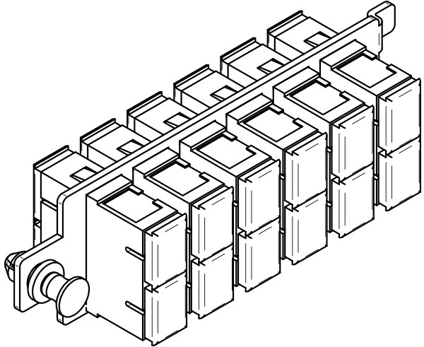 600x491 Sc Mmsm High Density Fiber Adapter Panels 61   schd