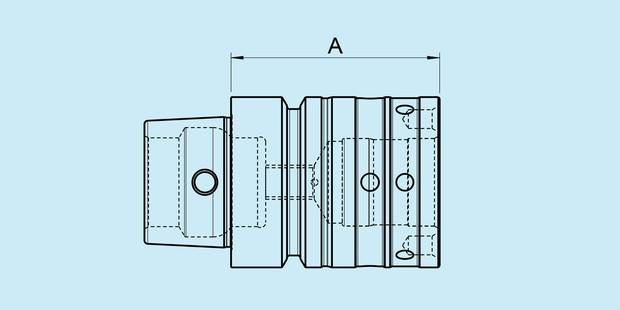 620x310 Adapter Hsk A50 For Rollomatic Perfect Arbor