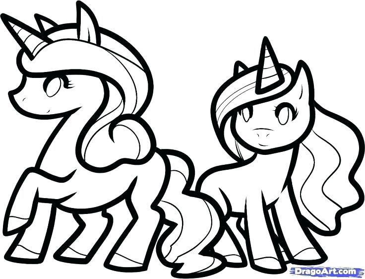 736x562 Cute Unicorn Coloring Pages In Addition To New Cute Unicorn