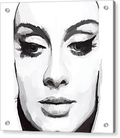 235x270 Adele Digital Art By April Gann