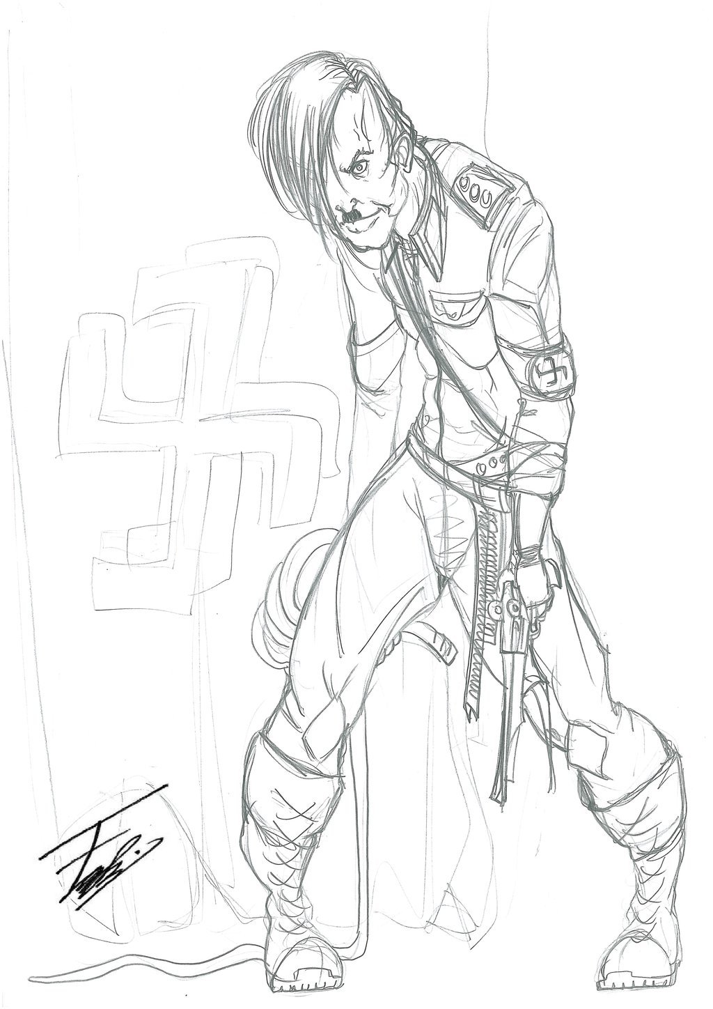 1024x1448 Adolf Hitler By Vampireseenn