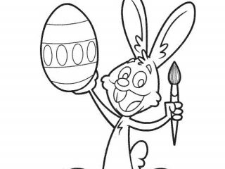 320x240 How To Draw A Easter Bunny Youtube Advice Easter Bunny Drawings