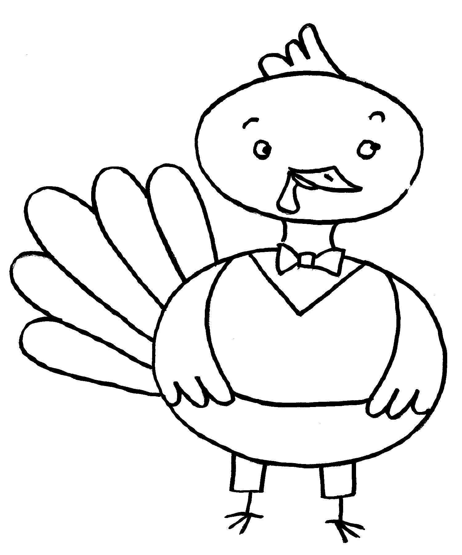 1500x1800 Advice Drawings Of Turkeys How To Draw A Turkey Creativity