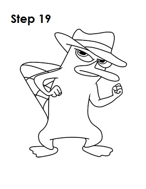 300x388 Gallery Perry The Platypus Drawing,