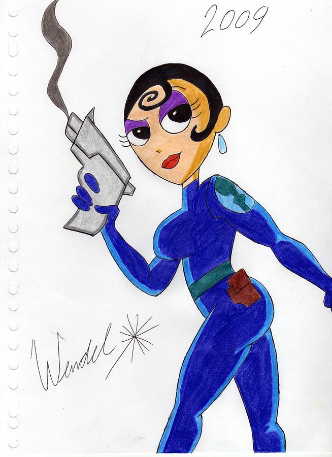 654x900 Agent Honeydew Drawing By Wendel Krolis